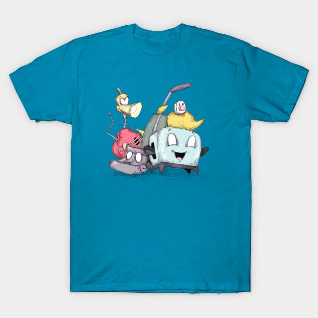 Brave Little Appliances T-Shirt by LVBart